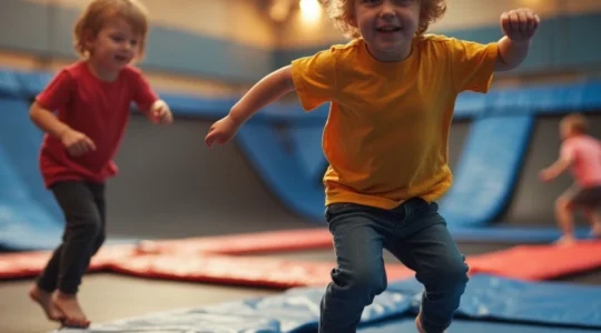 Trampolin-Geburtstag in Braunschweig